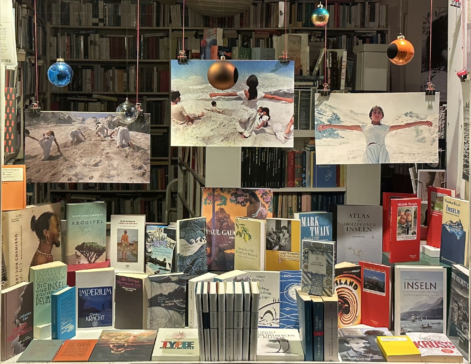 Bild vom Schaufenster, Neuheiten